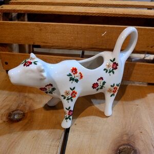 RARE! RETIRED PW Fall Posey Cow Creamer